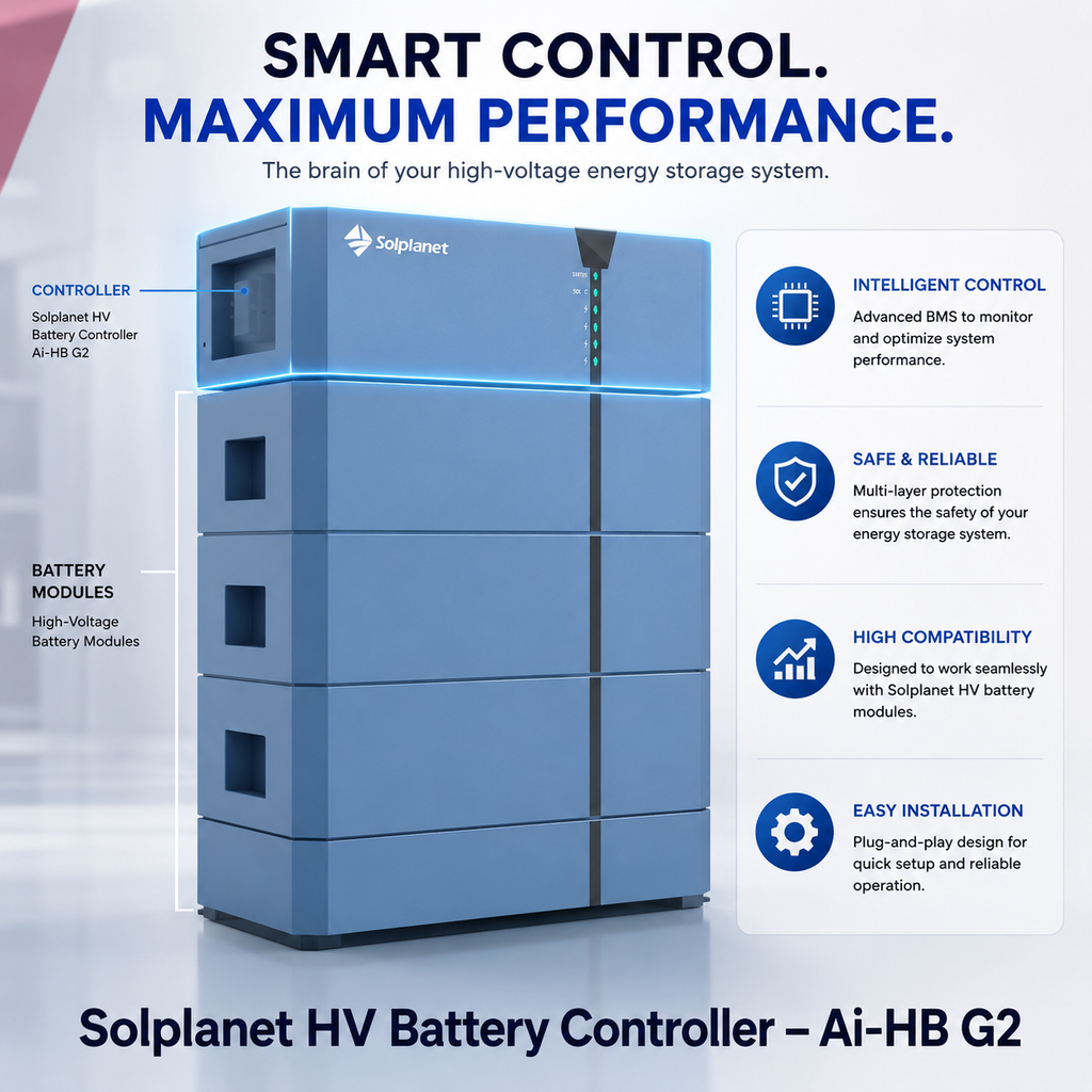 Solplanet HV Battery Controller, Ai-HB G2