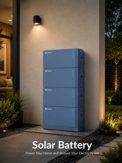 Solplanet 10kW Single Phase Hybrid Inverter + 20.48kWh Battery Package