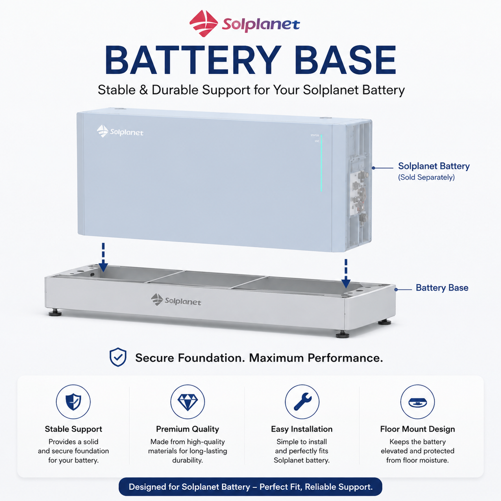 Solplanet 10kW Single Phase Hybrid Inverter + 20.48kWh Battery Package