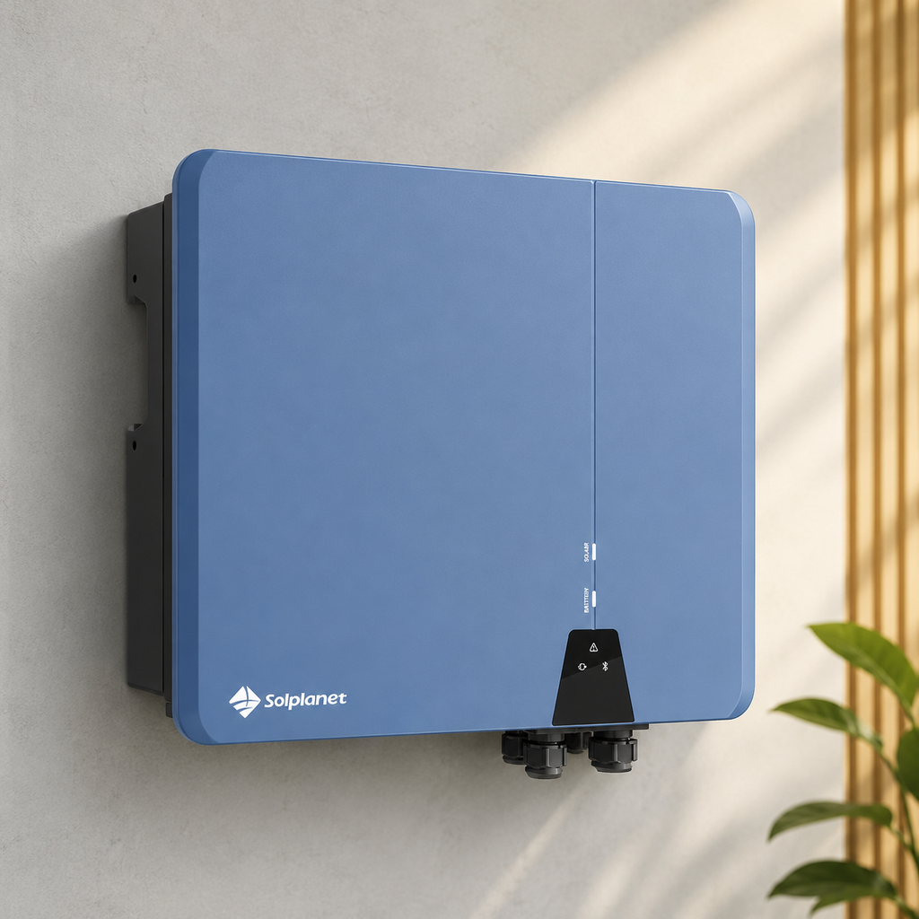 Solplanet Hybrid Inverter 8kW 3 Phase 3 MPPT/3 Strings w/wifi w/DC ASW08kH-T3