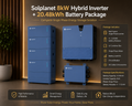Solplanet 8kW Single Phase Hybrid Inverter + 20.48kWh Battery Package